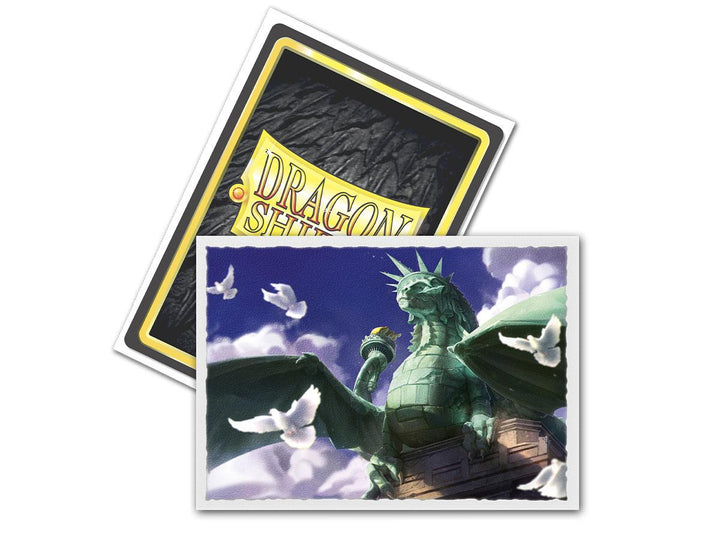 Dragon Shield Card Sleeves - Art: Dragon of Liberty (100 Ct) - Matte