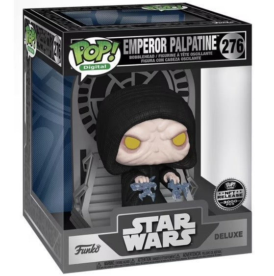 Funko Pop! #276 Digital - Star Wars Emperor Palpatine - Deluxe LE 3000