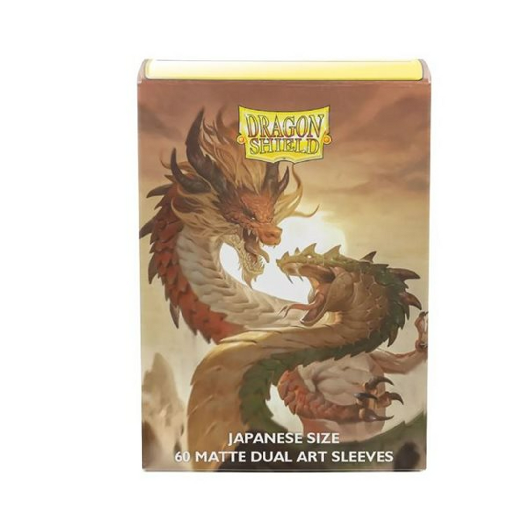 Dragon Shield Card Sleeves - Art: Chinese New Year 2025 Wood Snake (60 Ct) - Japanese Dual Matte