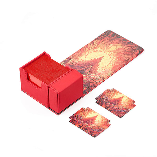 Arcane Fortress: Deck Vault: Radiant 100+ Deluxe - Stained Glass - Burning Mountain