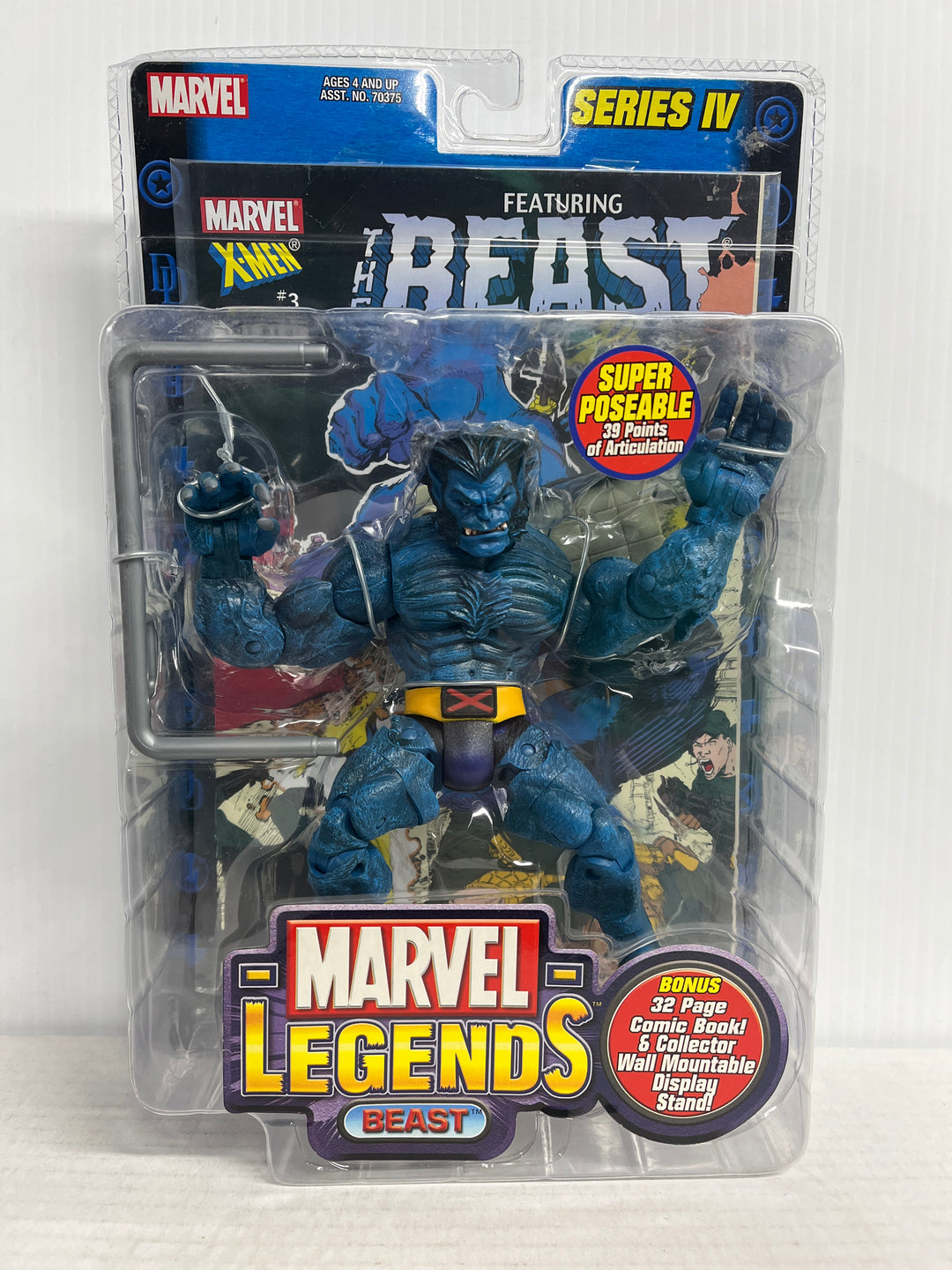 Marvel Legends Series IV Beast Action Figure