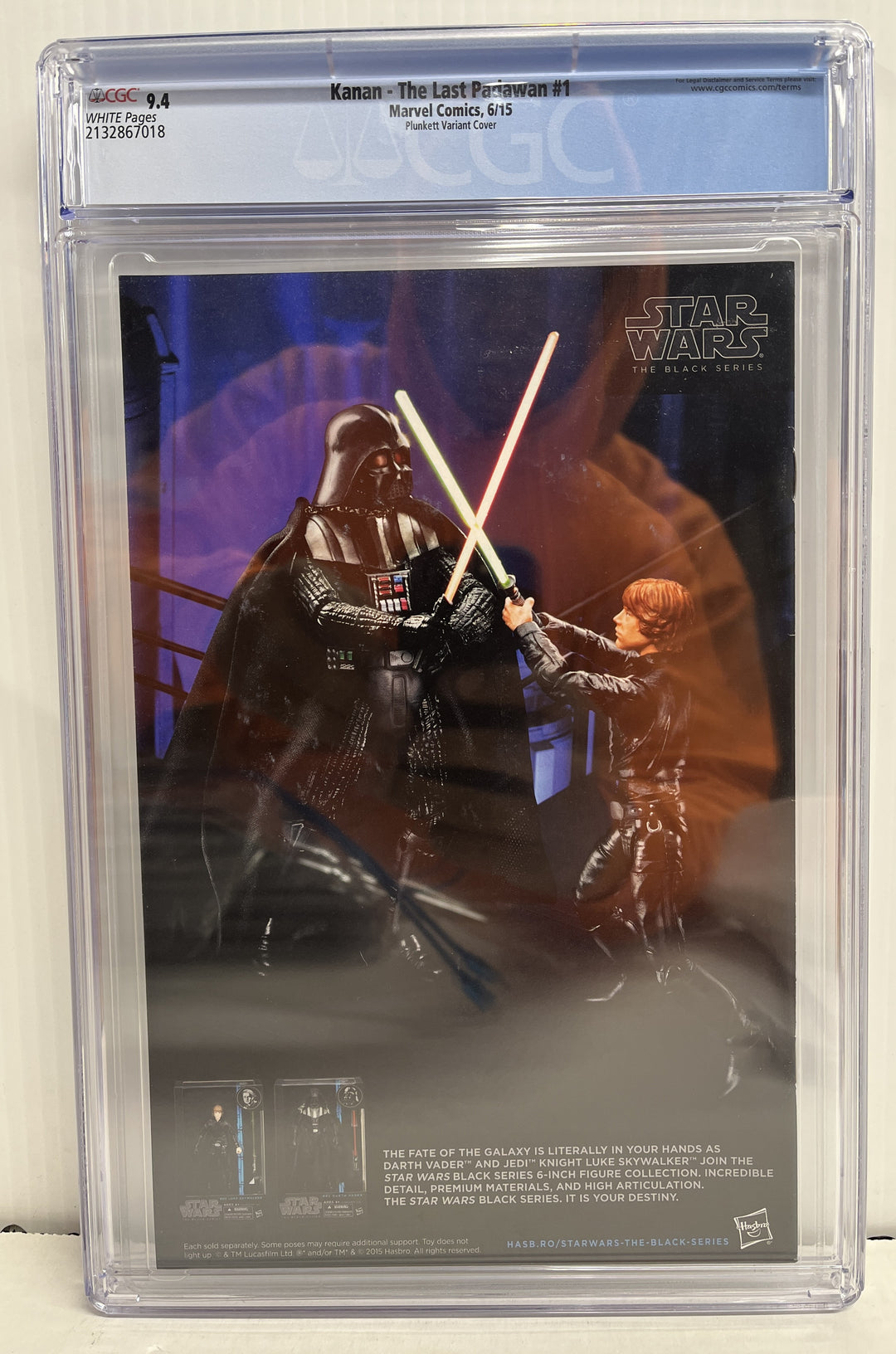 Star Wars Kanan The Last Padawan #1 CGC 9.4