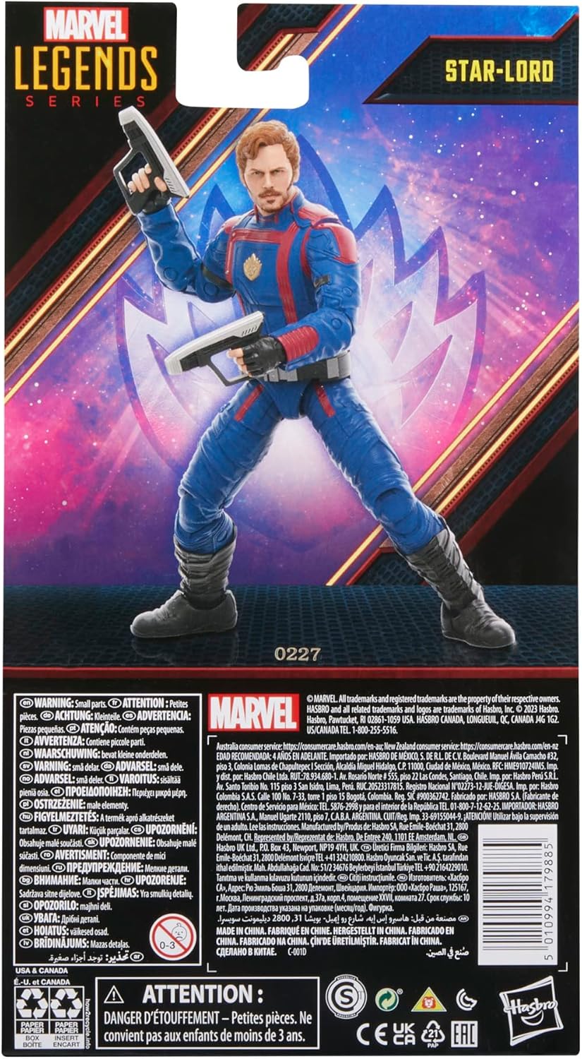 Marvel Legends Guardians of the Galaxy 3 Star-Lord Action Figure
