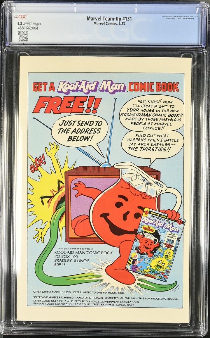 Marvel Team-Up #131 CGC 9.8
