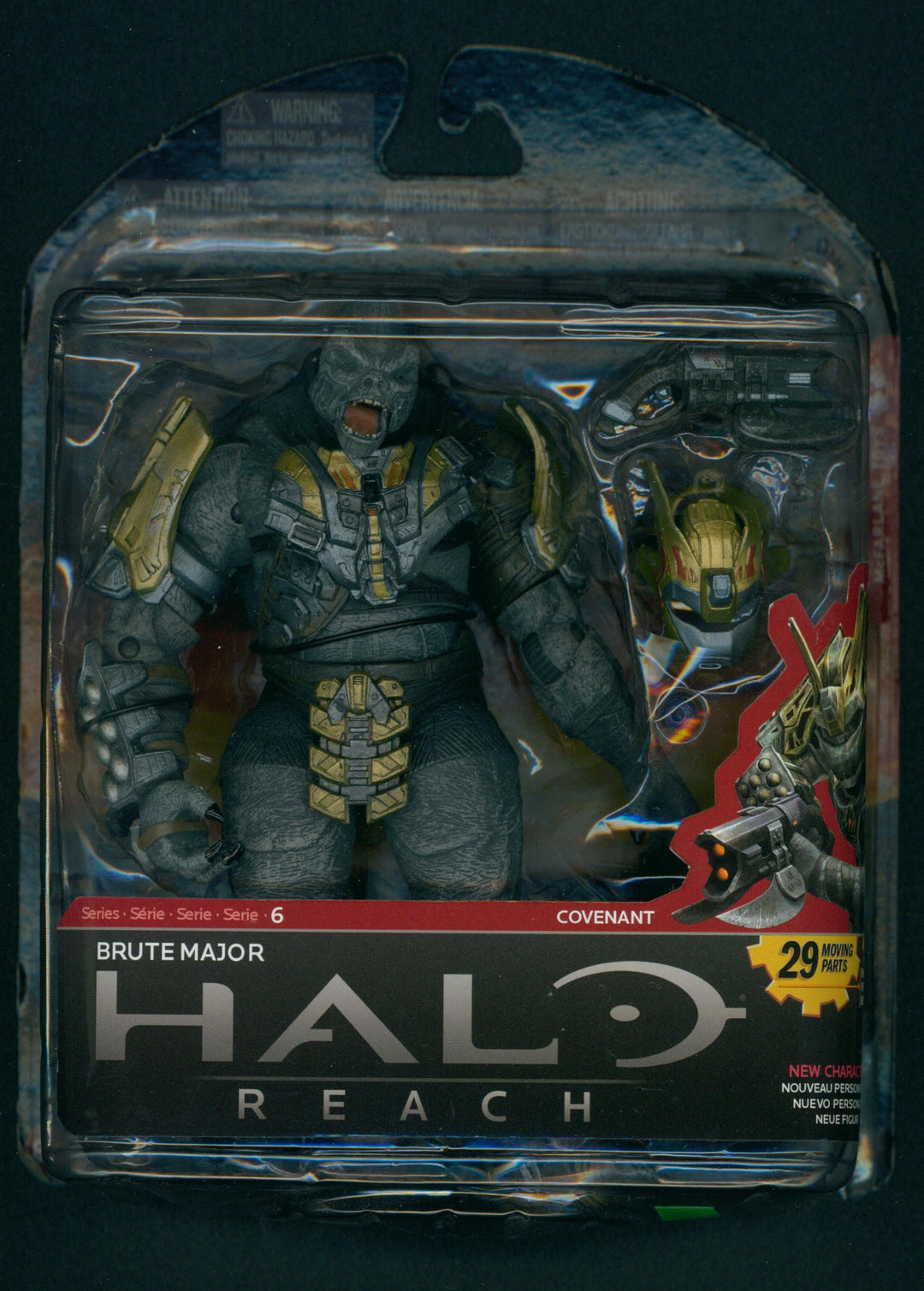 Halo Reach Series 6 Brute Major Covenant Action Figure