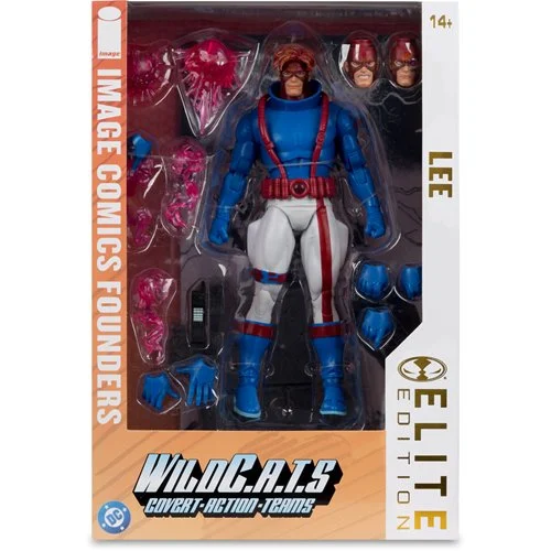DC Multiverse Spartan Wild C.A.T.S Image Comic Founders Series McFarlane Elite Edition 7-Inch Deluxe Action Figure
