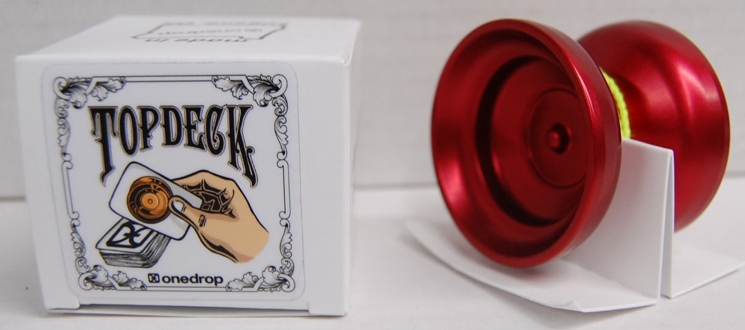 One Drop Top Deck Yo-Yo (Red)