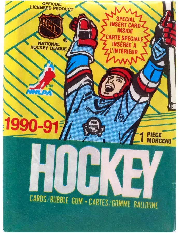 1990-91 O-Pee-Chee Hockey Wax Pack