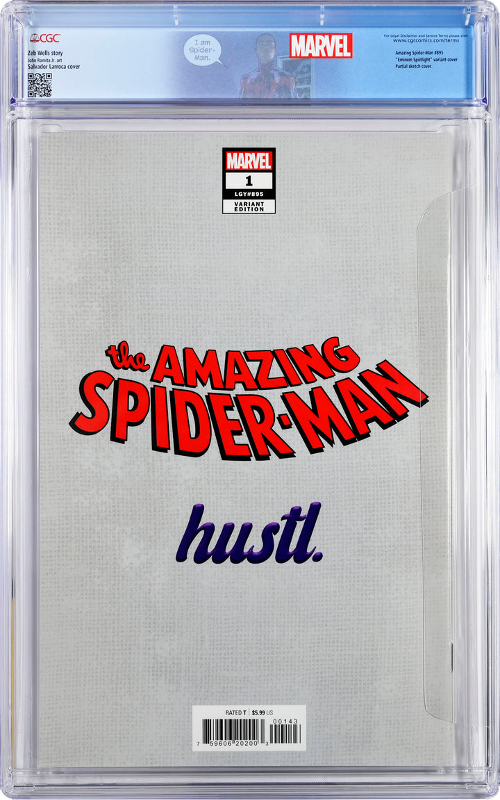Amazing Spider-Man #1 "Eminem Spotlight" Variant Cover CGC 9.8