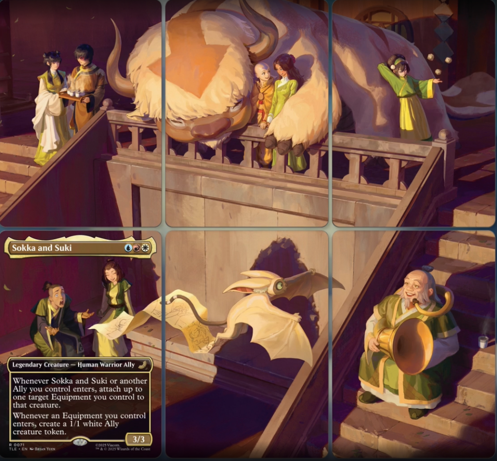 Magic: The Gathering: Avatar: The Last Airbender - Scene Box - Tea Time at the Jasmine Dragon