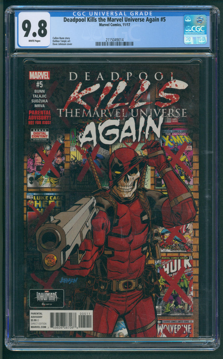 Deadpool Kills the Marvel Universe Again #5 CGC 9.8