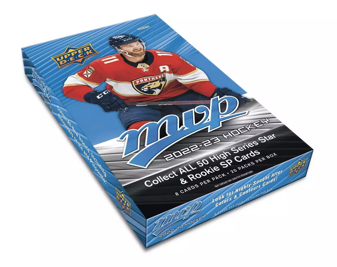 2022-2023 Upper Deck MVP Hockey Hobby Box