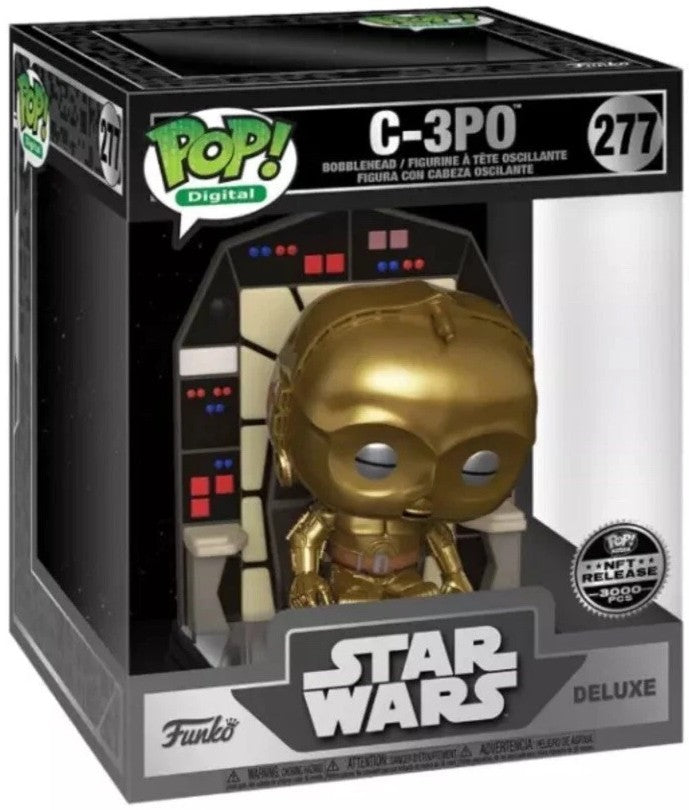 Funko Pop! #277 Digital - Star Wars C-3PO - Deluxe LE 3000