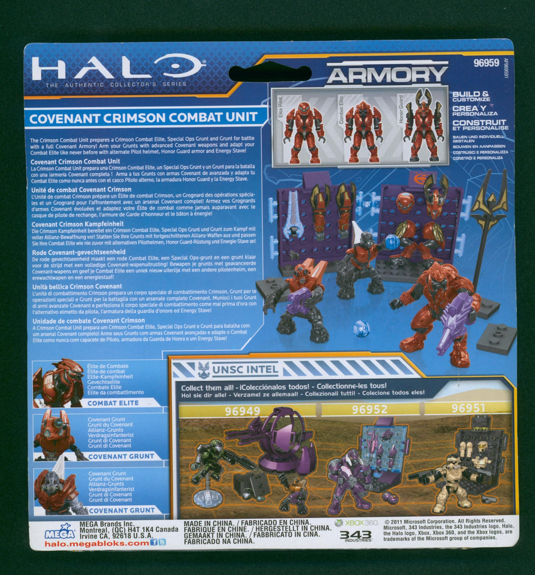 Halo Covenant Crimson Combat Unit