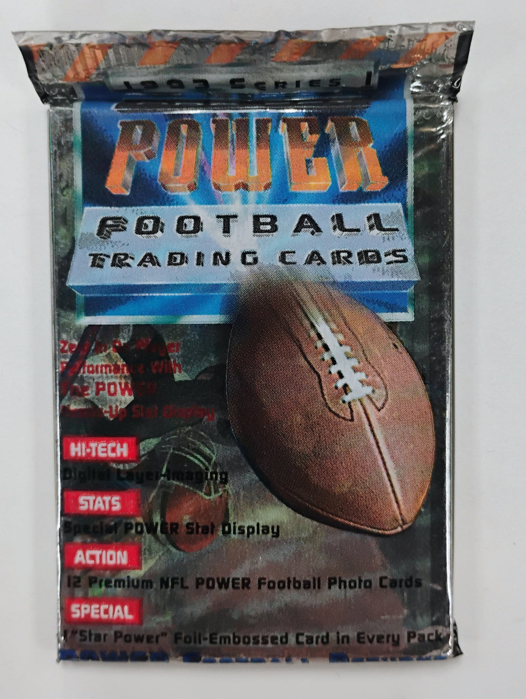 1993 Pro Set Power Series I Football Sealed Pack