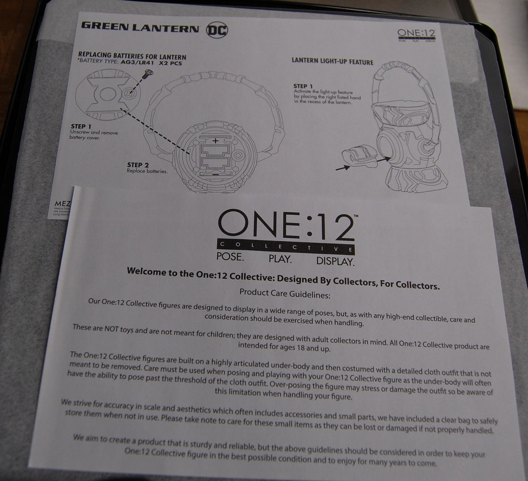 Mezco One:12 Collective DC Green Lantern - Hal Jordan 6" Figure PX Previews Exclusive