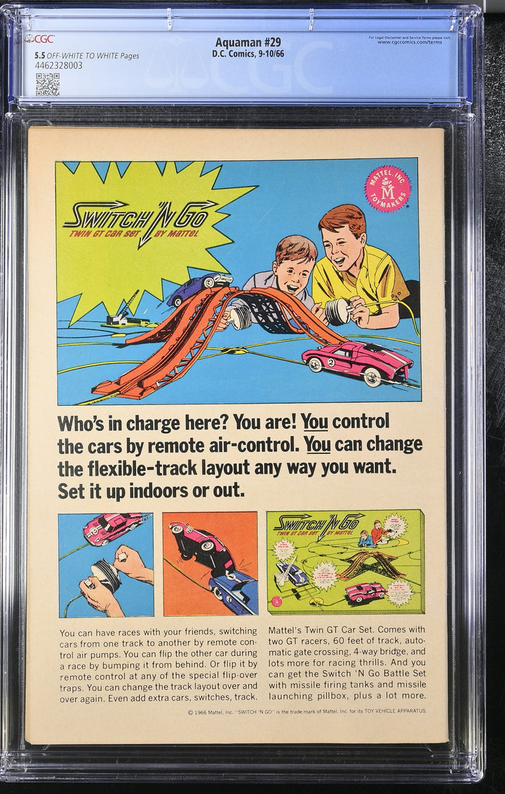 Aquaman #29 CGC 5.5