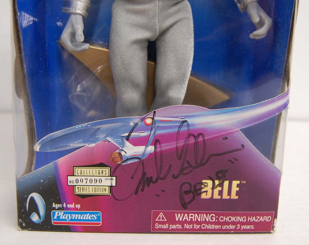 Star Trek - Bele Figure SIGNED by Frank Gorshin - Warp Factor Series 5