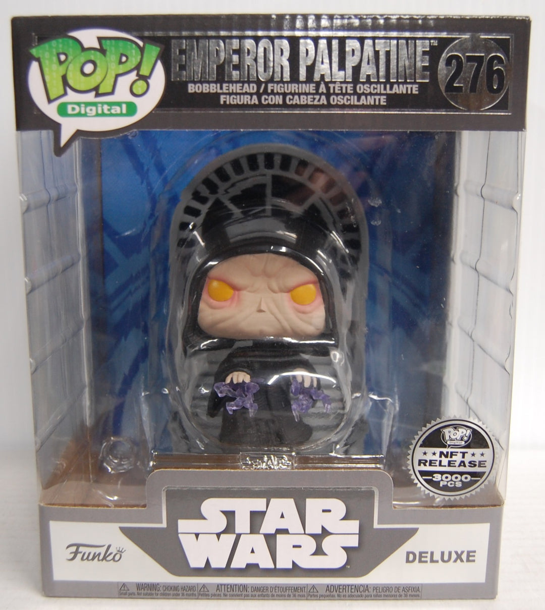 Funko Pop! #276 Digital - Star Wars Emperor Palpatine - Deluxe LE 3000