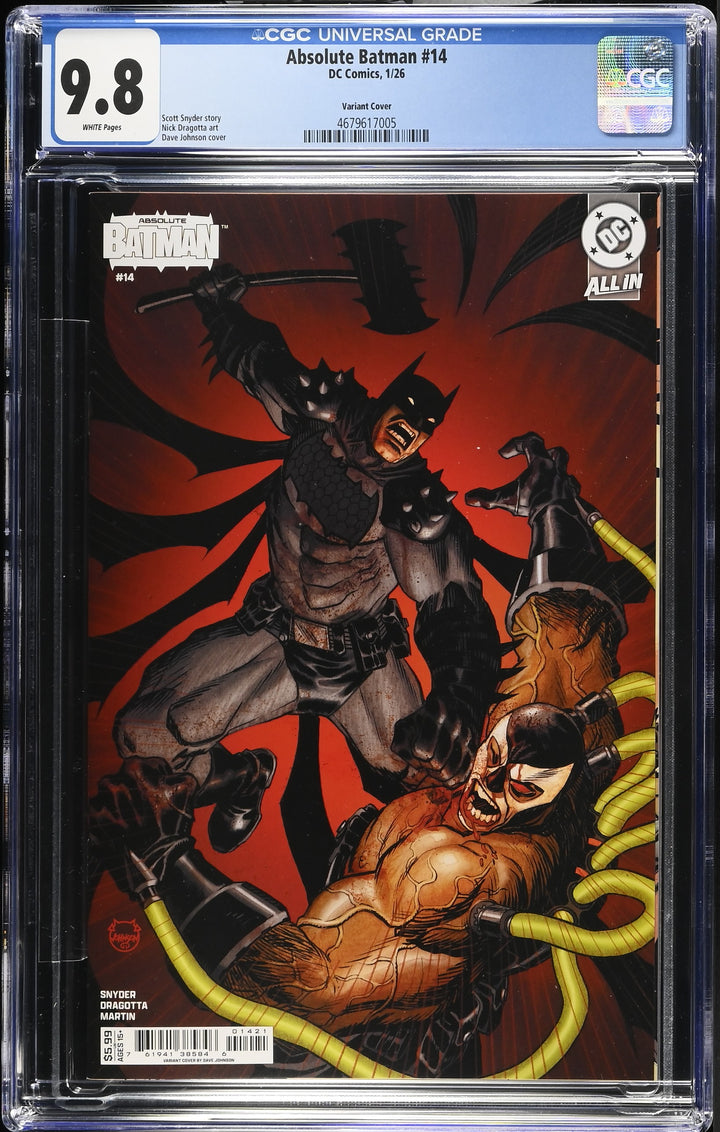 Absolute Batman #14 CGC 9.8