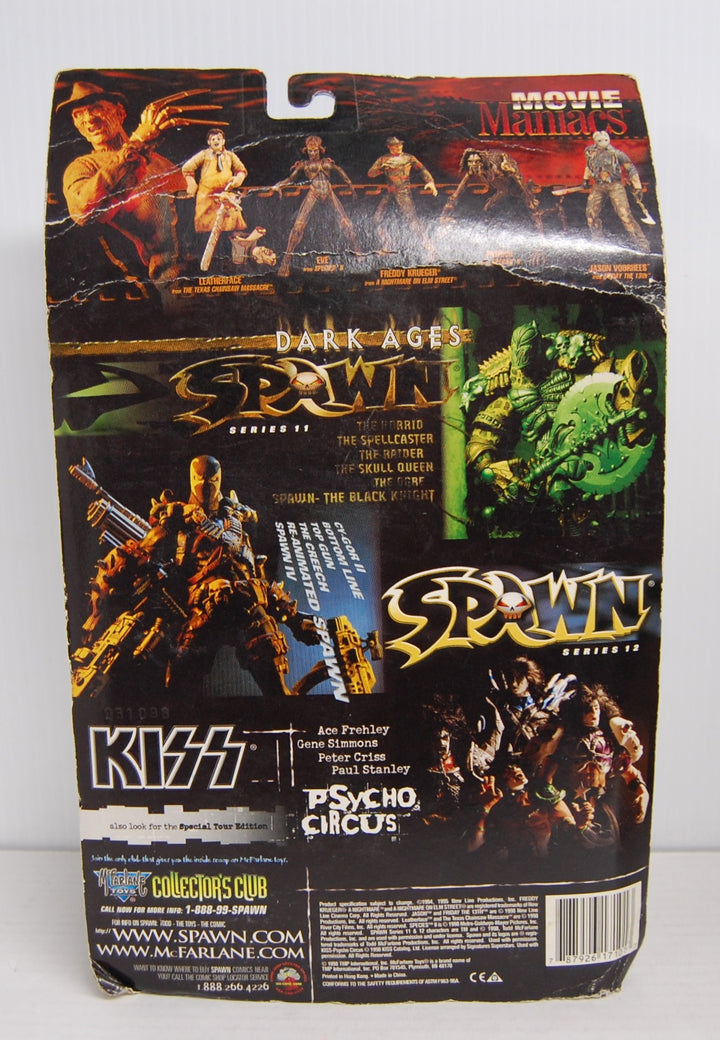 McFarlane Movie Maniacs A Nightmare on Elm Street Freddy 1998 *Card Wear*