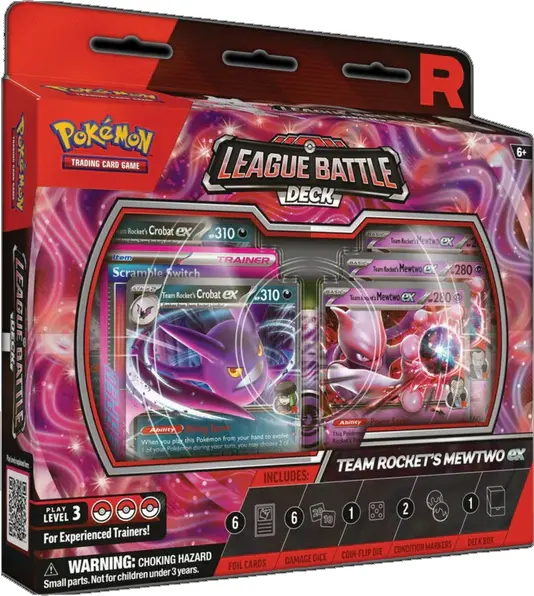 Pokemon TCG: League Battle Deck - Team Rocket's Mewtwo ex