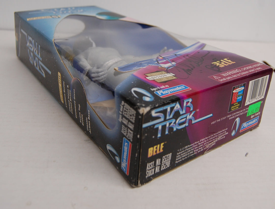 Star Trek - Bele Figure SIGNED by Frank Gorshin - Warp Factor Series 5