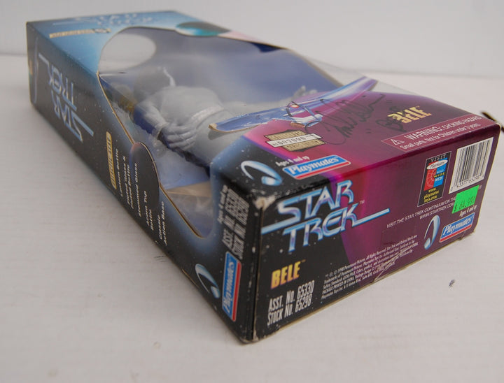 Star Trek - Bele Figure SIGNED by Frank Gorshin - Warp Factor Series 5