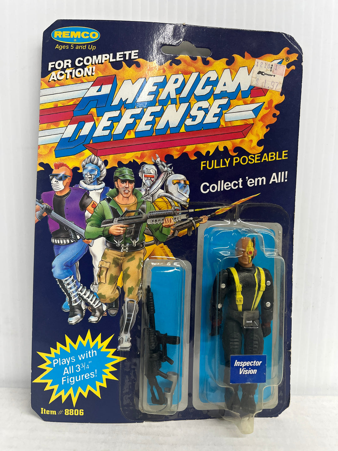 American Defense Inspector Vision Action Figure