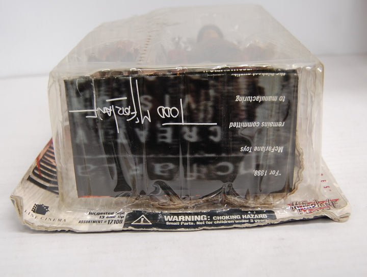 McFarlane Movie Maniacs A Nightmare on Elm Street Freddy 1998 *Card Wear*