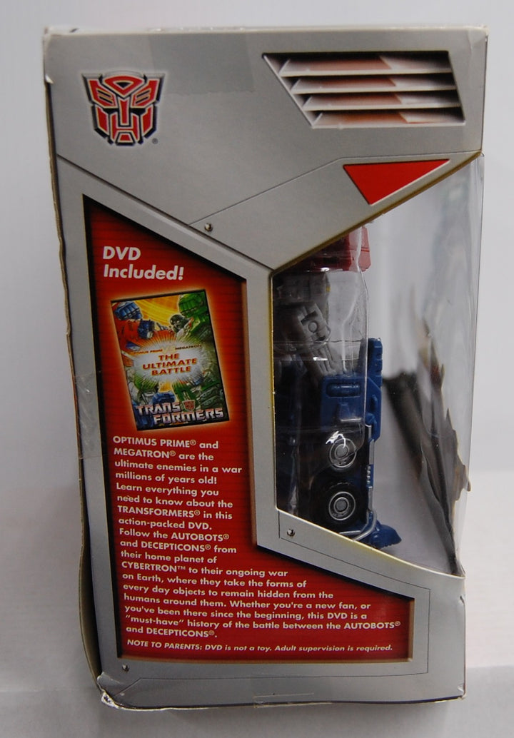 Transformers The Ultimate Battle - Optimus Prime vs Megatron - Figures 2006 w/ DVD