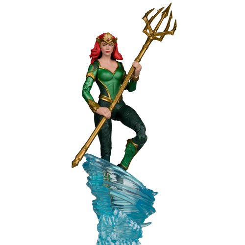 DC Multiverse McFarlane Collector Edition Wave 16 Dark Green Mera DC Classic #67 7-Inch Scale Action Figure