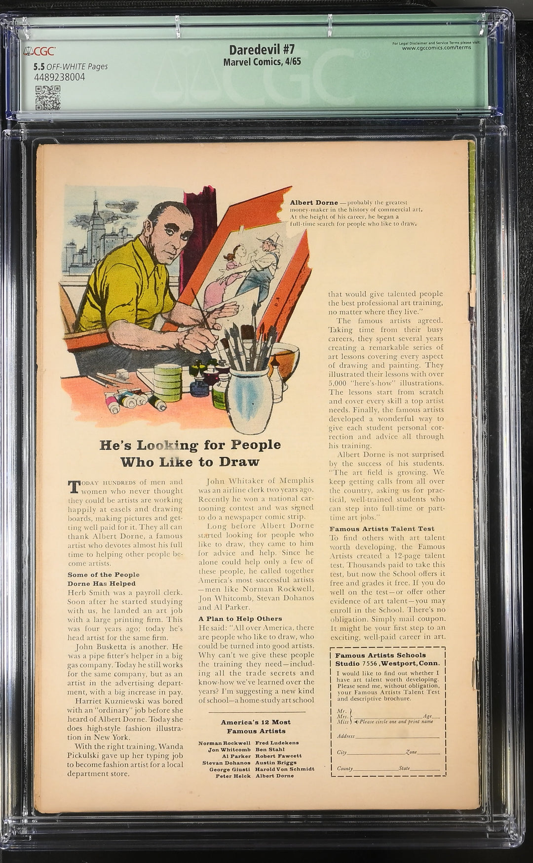 Daredevil #7 CGC 5.5