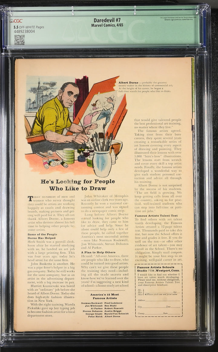 Daredevil #7 CGC 5.5