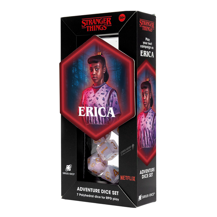 Sirius Dice: 7 Ct Stranger Things Adventure Dice - Erica