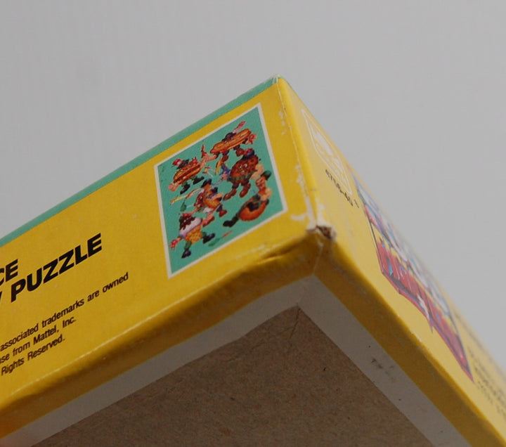 Food Fighters 63 Piece Jigsaw Puzzle #4756-40 Golden 1989 Mattel Sealed