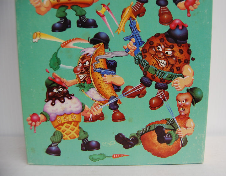 Food Fighters 63 Piece Jigsaw Puzzle #4756-40 Golden 1989 Mattel Sealed