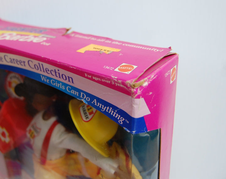 Barbie Career Collection African American Fire Fighter 1994 #13472