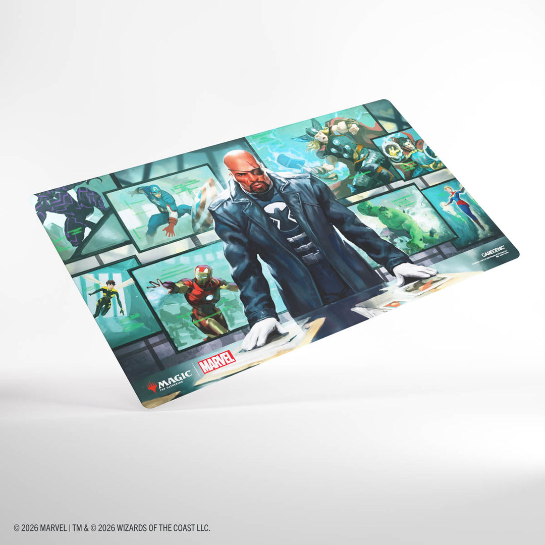 Magic the Gathering: Marvel Super Heroes Prime Playmat - Director Nick Fury