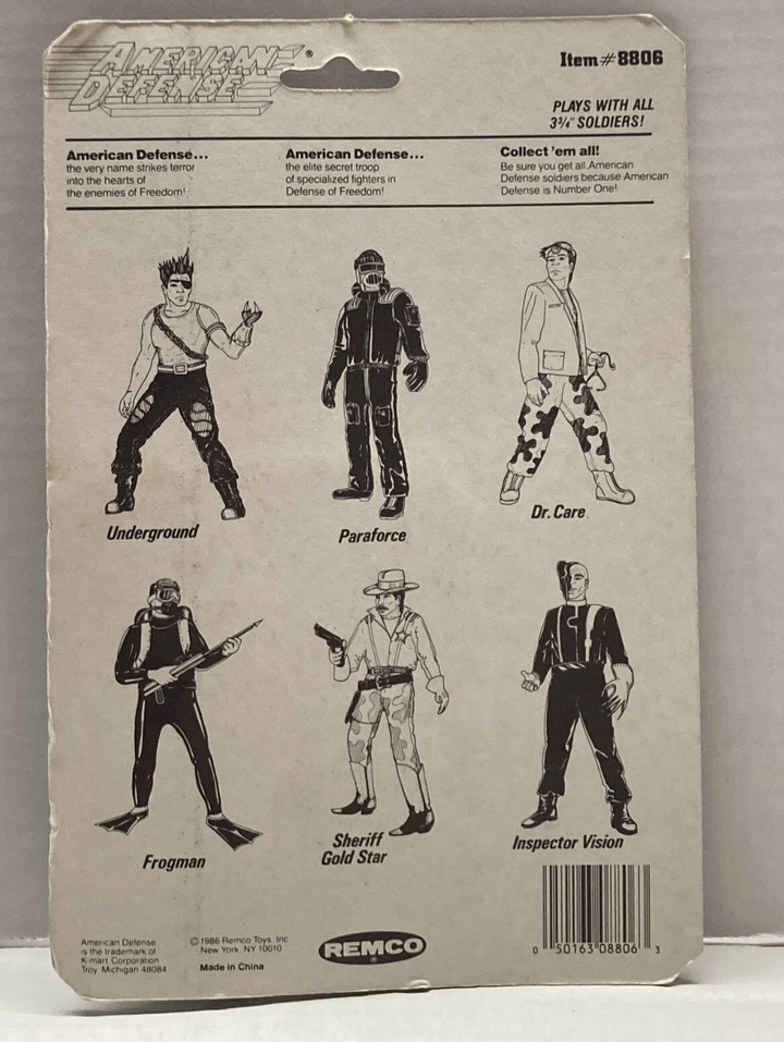 American Defense Inspector Vision Action Figure