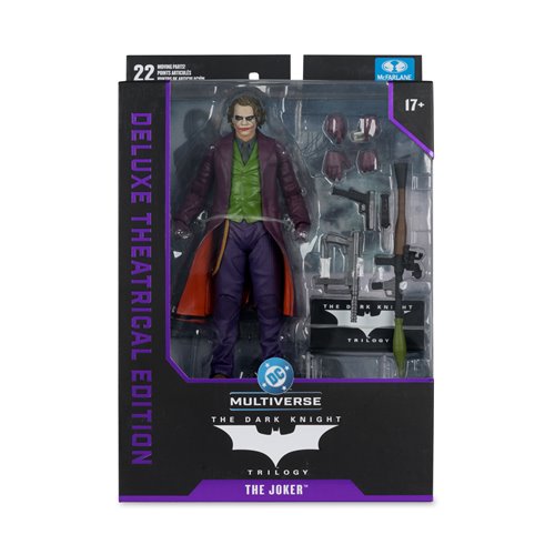 DC Multiverse Deluxe Theatrical Edition Wave 3 Dark Knight Joker 7-Inch Scale Action Figure