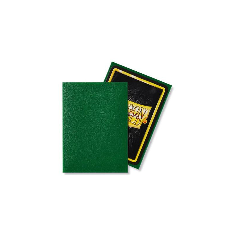 Dragon Shield Card Sleeves - Standard Matte: Emerald (100 Ct)