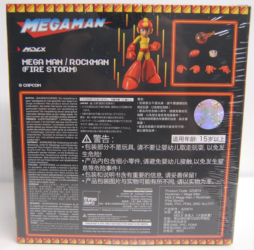 ThreeZero MDLX Megaman/Rockman (Firestorm)