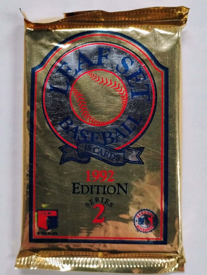 1992 Leaf Series 2 Baseball  Sealed Pack