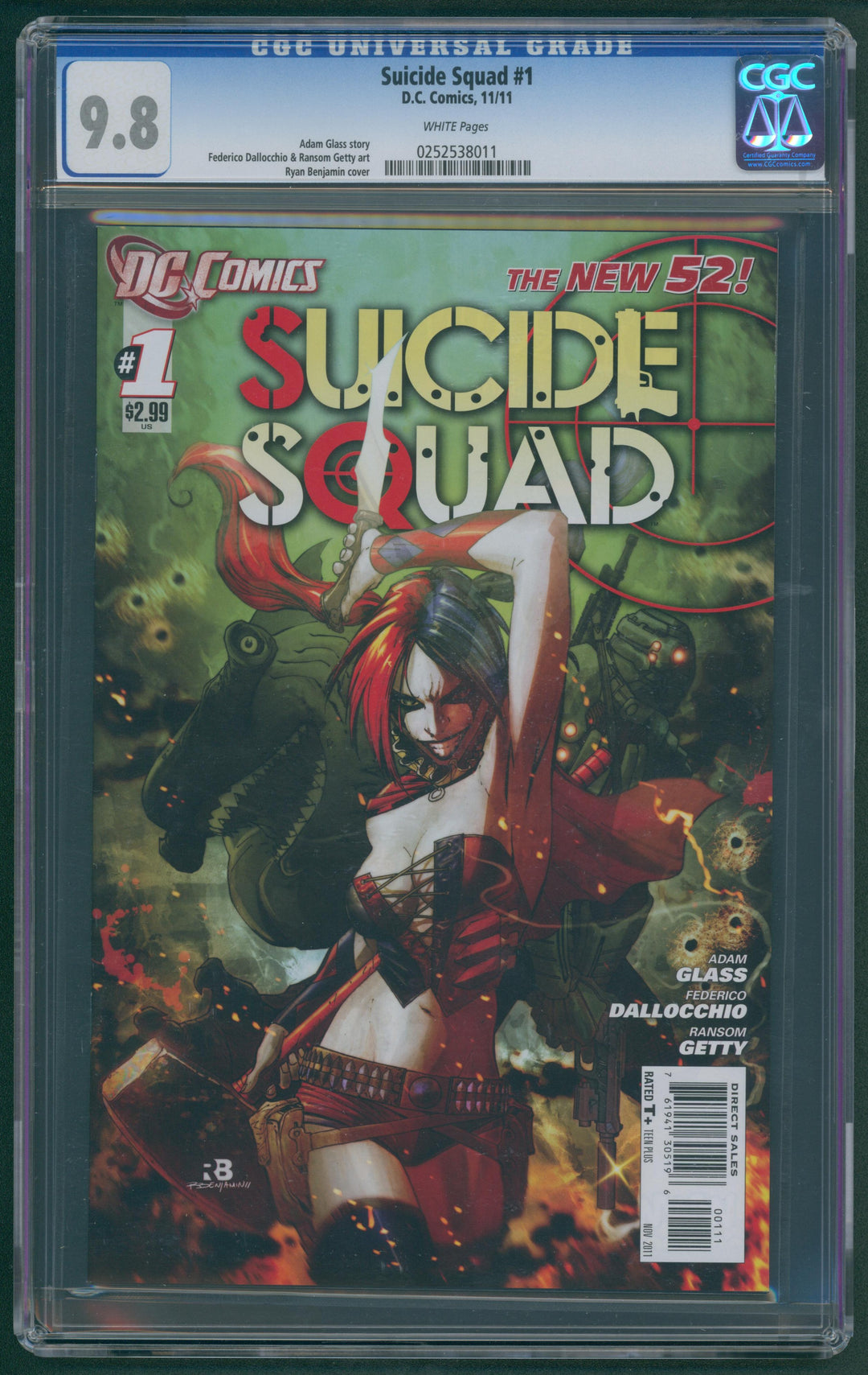 Suicide Squad #1 CGC 9.8