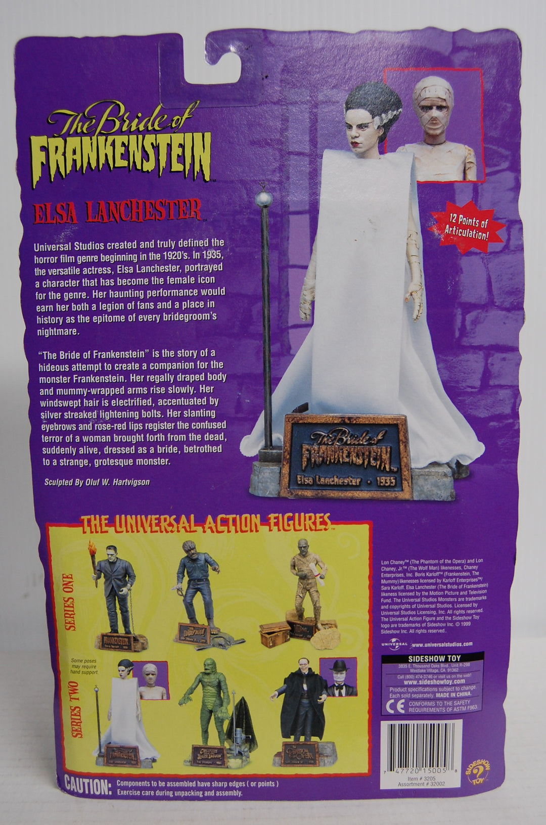 Universal Studios Monsters (Series 2) - Elsa Lanchester Bride of Frankenstein 1999