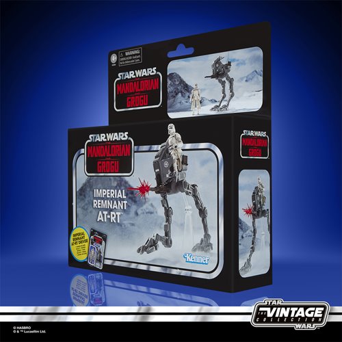 Star Wars The Vintage Collection The Mandalorian & Grogu Imperial Remnant AT-RT 3 3/4-Inch Action Figure