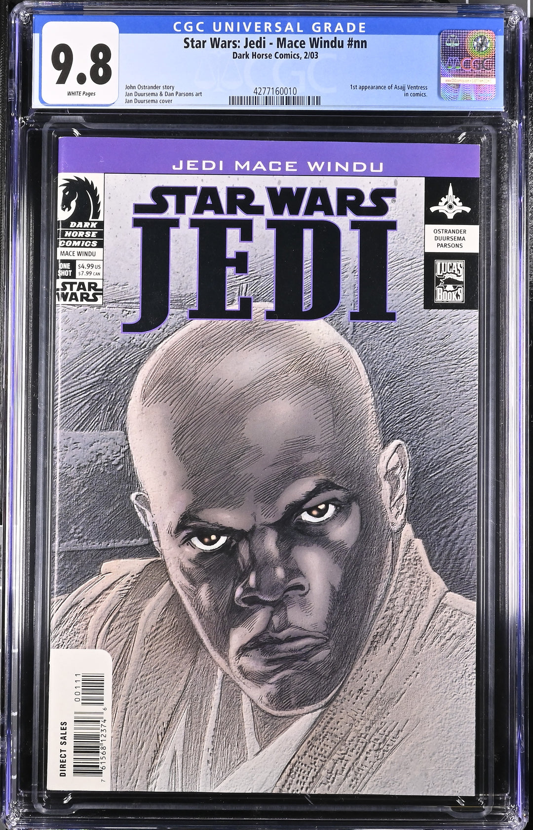 Star Wars: Jedi - Mace Windu #nn CGC 9.8
