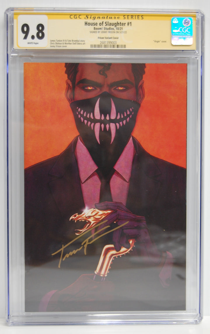 House of Slaughter #1 CGC Signature Series 9.8