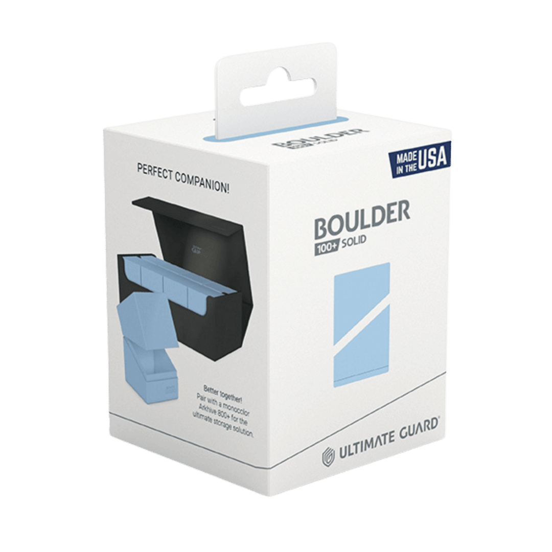 Ultimate Guard Deck Case - Boulder 100+ - Solid Baby Blue